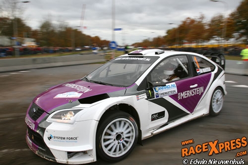 Peter van Merksteijn van Porsche RS Spyder weer in de Ford Focus